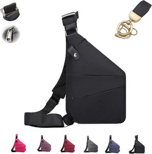 Safecarry Anti - Theft Travel Bag Sleekbag Crossbody Bags For Women Ultra Thin - Picture 1 of 12