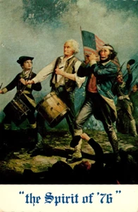The Spirit of 76 Yankee Doodle Revolutionary Bicentennial Postkarte - Bild 1 von 2
