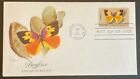 DOGFACE BUTTERFLY #1714 JUN 6 1977 INDIANAPOLIS IN FIRST DAY COVER BX 3-2