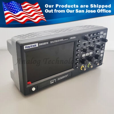 Hantek DSO2D15 7 In TFT Digital Oscilloscope 2CH+1CH 150MHz Bandwidth 1GSa/S