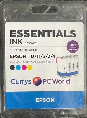 CARTUCHO DE TINTA DE IMPRESORA EPSON COMPATIBLE PAQUETE MÚLTIPLE para lápiz óptico Epson (ver imagen) Foto 1 de 4