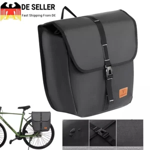 Fahrrad Tasche Gepäckträgertasche 20L Packtaschen Gepäckträger Wasserdicht - Bild 1 von 18