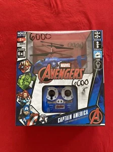 New World Tech Toys MARVEL AVENGERS CAPTAIN AMERICA 2CH MINI IR RC Helicopter - Picture 1 of 7