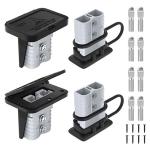 	RVBOATPAT 120 Amp Battery Quick Disconnect Connector with Plug Mounting Panel	 - Picture 1 of 6