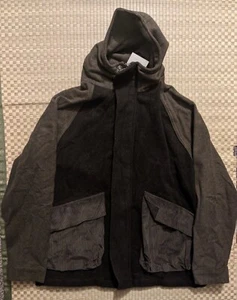 Neu mit Etikett House of Paa Parka 1,5 Meltonwolle Cordgrün Herren Größe Med Made in USA - Bild 1 von 6