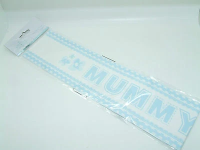 BABY SHOWER MOMMY TO BE FAJA AZUL O ROSA  Foto 1 de 2