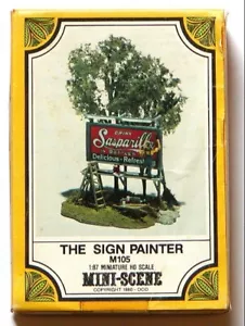 WOODLAND SCENICS (HO) M105 DER SCHILDMALER - Bild 1 von 1