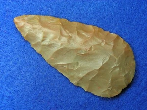(COA) CARTER CAVE BLADE 3-1/4" OHIO Authentic Indian Relics - Picture 1 of 20