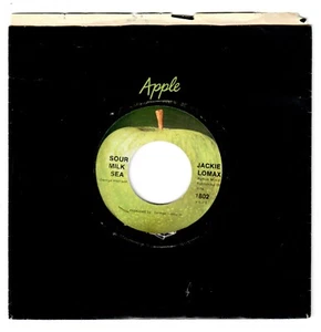Jackie Lomax 1968 Apple 45rpm “Sour Milk Sea” Error Label George Harrison - Picture 1 of 8