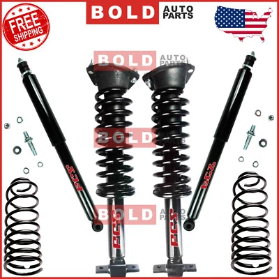 前后完整加载支柱弹簧减震套件 6 件套适用于科迈罗 Firebird — 第 1/4 张图片