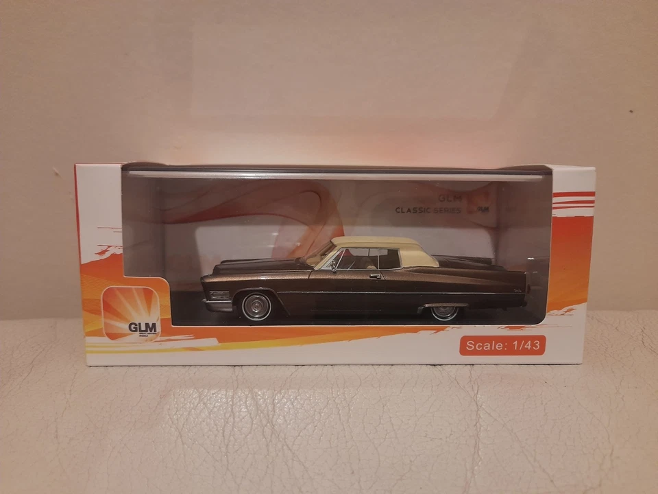RARE GLM 1:43 1968 CADILLAC COUPE DEVILLE 2 DOOR LTD GLM123301 STUNNING  - Image 1 of 4
