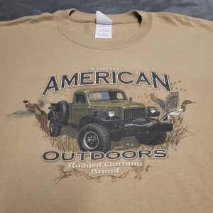 Vtg Powerwagon North American Outdoors Duck Pheasant Rally Size Medium - Picture 1 of 5