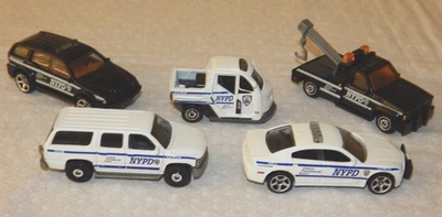 Matchbox NYPD Police Rescue 5 Pack - 2015 - Loose - NICE! - Image 1 of 4