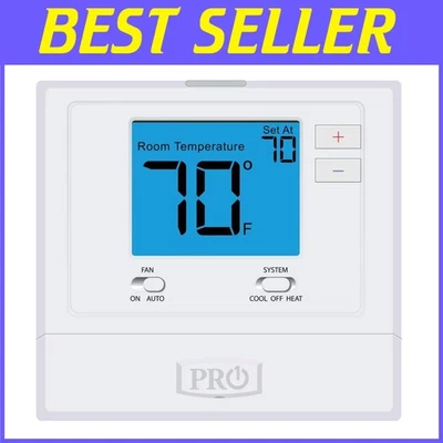 Termostato estilo moderno não programável - Imagem 1 de 2