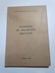 Militaria Manuale Di Disciplina Militare Roma 1978 - Foto 1 di 1