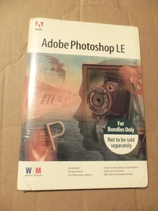 Adobe Photoshop LE for Windows or Macintosh Unopened CD and Manual 1996 - Picture 1 of 2