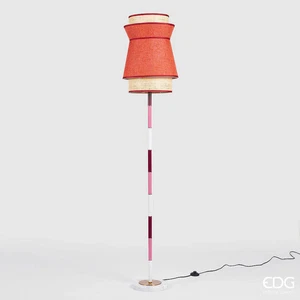 EDG Enzo De Gasperi Stehleuchte Yoroi H 188 cm D 35 cm IP 20 E27 Red Mix - Bild 1 von 3