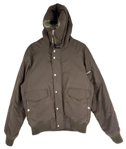 Woolrich John Rich & Bros Men Hooded Thermolite Jacket Coat Size M - Picture 1 of 14