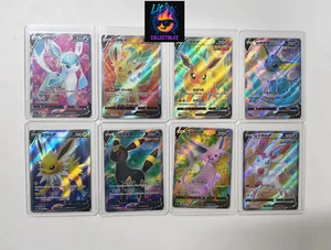 Eevee Evolution V SR Set - Pokemon TCG Simplified Chinese (Complete Set) 8 Card - Picture 1 of 10