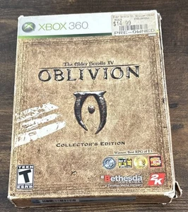 Xbox 360 The Elder Scrolls IV Oblivion Edición Coleccionista Sin Manual Sin Moneda - Imagen 1 de 6
