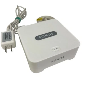 Sonos Bridge Sistema HiFi Wireless Bianco con Cavo di Alimentazione OEM e Ethernet - Foto 1 di 7