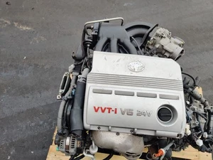 TOYOTA ALPHARD MK1 AH10 2002 - 2008 BARE ENGINE 1MZ-FE 2WD 80353 - Picture 1 of 12