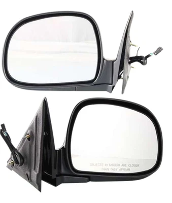 Fits S10 PICKUP 94-97/BLAZER 95-97 MIRROR RH AND LH, Power, Manual Folding, Non- - Изображение 1 из 4