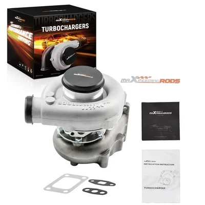 Turbina Universal Turbo T3T4 T04E A/R .50 A/R. Turbocompresor de brida 63 T3 400+HP Foto 1 de 4