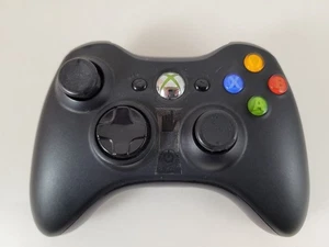 Microsoft Xbox 360 Controller di gioco wireless 1403 - Nero - Testato - OMAGGIO S/H - Foto 1 di 6