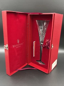 Waterford Crystal 12 Days of Christmas Flute 7 Swans a Swimming Box and Charm - Picture 1 of 10