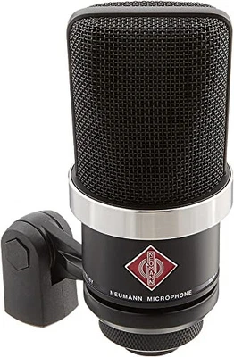 Neumann TLM 102 BK Large-Diaphragm Cardioid Condenser Microphone (Black) - Image 1 of 4