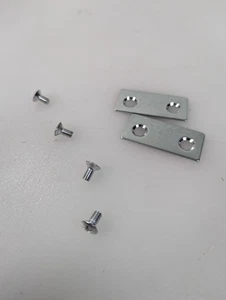 Par di supporto piastra cerniera giradischi vintage OEM PIONEER PL-112D - Foto 1 di 6