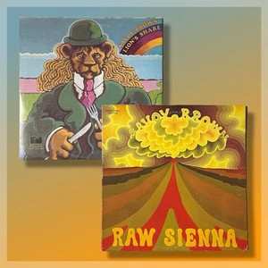 Savoy Brown 2x LP Lot, Lion’s Game Raw Sienna Vinyl Record Album 12” - Picture 1 of 13