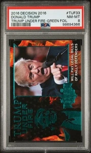 Entscheidung 2016 Trump unter Beschuss #TUF33 Trump wird legale Rechnungen bezahlen GRÜN PSA 8 - Bild 1 von 2