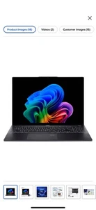 Acer Swift 16 AI Laptop 16" 3K OLED, Copilot+, Intel Core Ultra 7 Series 2 - Picture 1 of 8