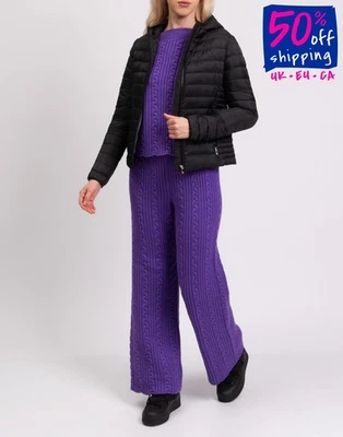 RRP €360 CIESSE PIUMINI Down Quilted Jacket IT42 US4 S 800 Fill Power Technology - Image 1 of 4