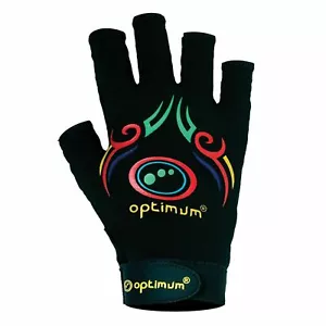 NEU TRIBAL OPTIMAL STIK MITTS Rugby Handschuhe schwarz & rot, blau, multi, weiß - Bild 1 von 5