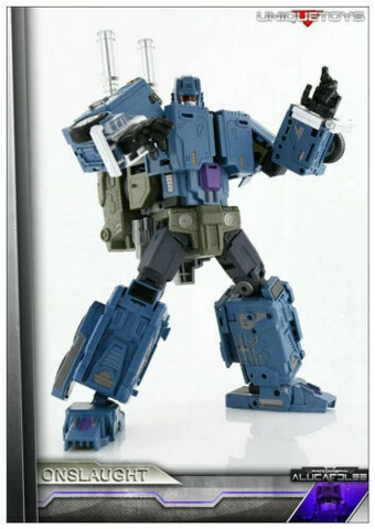 IN STOCK New Unique toys Bruticus UT M-03 Onslaught G1 ONSLAUGHT Cover
