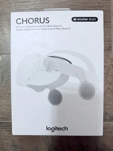 Logitech | Chorus: Off-Ear Integrated Audio | Oculus Ready | White *NIB* - Picture 1 of 7