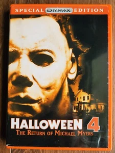 Halloween 4: Return of Michael Myers DVD Special Divimax Edition ORANGE DVD CASE - Imagen 1 de 4