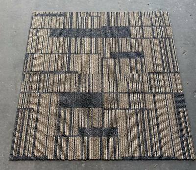 Interface Carpet Tiles Series 1 Travertine Price Per 5m2 Box ( 20 Tiles ) • 34.99£