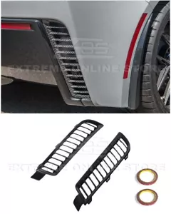 For 14-19 Corvette C7 Z06 Factory Style CARBON FIBER Rear Diffuser Vent Pair - Bild 1 von 11