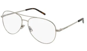 Yves Saint Laurent SL 153 Silber Pilotenbrille 57-14-140 Einzelhandel für 380 $ - Bild 1 von 20