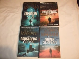 4 Paperback Books  Scott Mariani  All Listed Box IF - Picture 1 of 8
