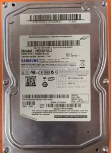 ⭐️⭐️⭐️⭐️⭐️ HDD Hard Drive SATA Desktop 3.5" Samsung HD321KJ/D 320GB FW: CP100-11 - Picture 1 of 2