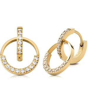 ORECCHINI CERCHIO DONNA OPS OBJECTS OPSOR 787 1950 DREAMS ORO ORIGINALE AI 2025 - Picture 1 of 2