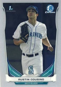 (59) 2014 Bowman Draft AUSTIN COUSINO Rookie LOT ALL CHROME Mariners CDP82 - Picture 1 of 1