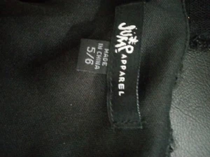 Jump Appearal Black/Purple Gown Sz 5/6 - Picture 1 of 10