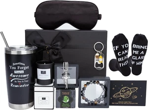 Birthday Gifts for Men Premium Gifts Baskets for Him Gifts Basket Ideas Set - Picture 1 of 12
