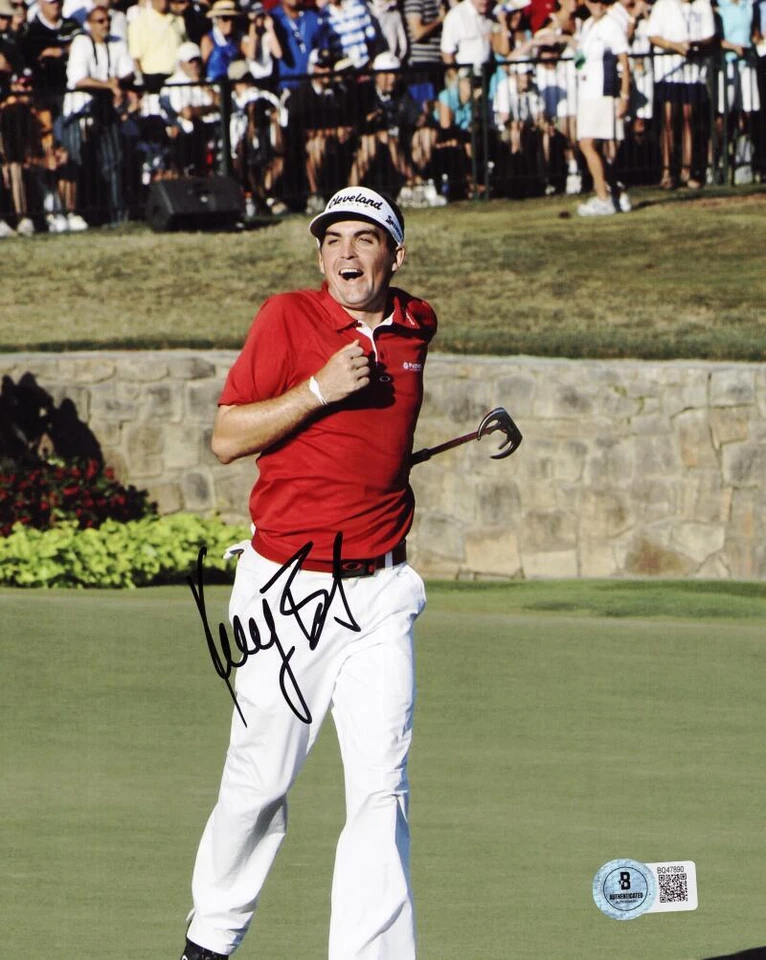 FOTO FIRMADA POR KEEGAN BRADLEY 8X10 CAMPEONATO PGA RYDER CUP AUTÓGRAFO BAS J90 Foto 1 de 1